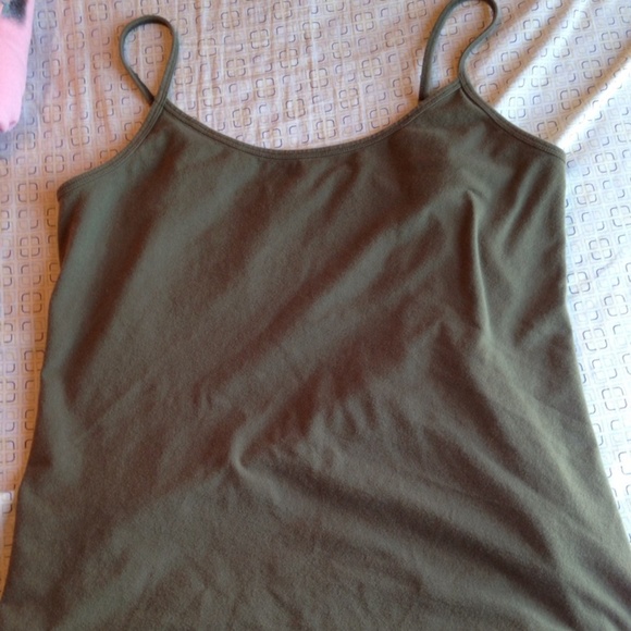torrid Tops - Lovesick Olive Green Camisole
